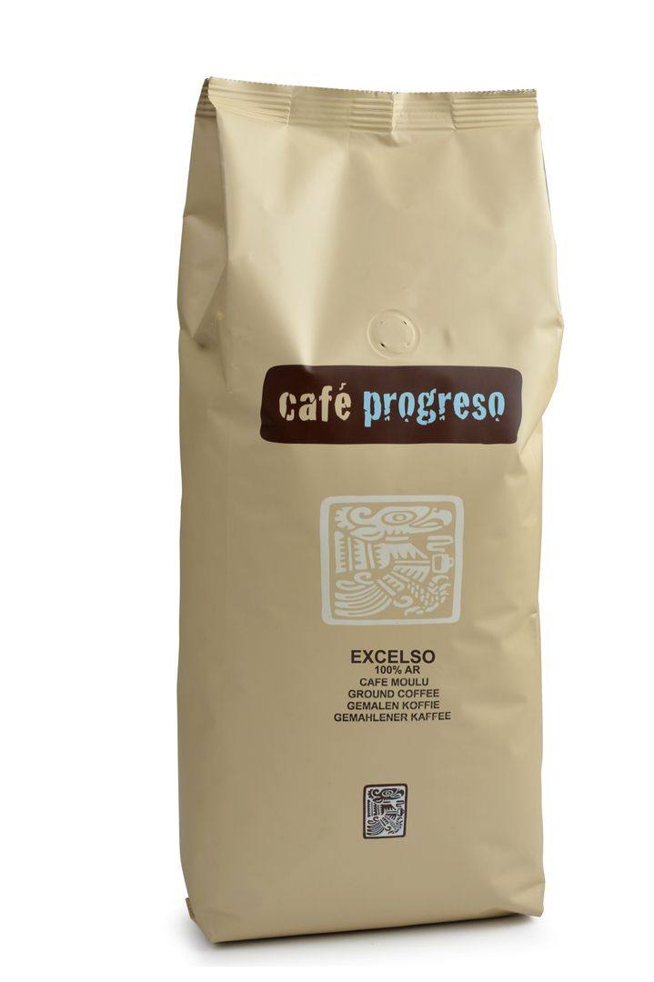 Café moulu 100% Excelso - PROGRESO - Paquet de 1 kg