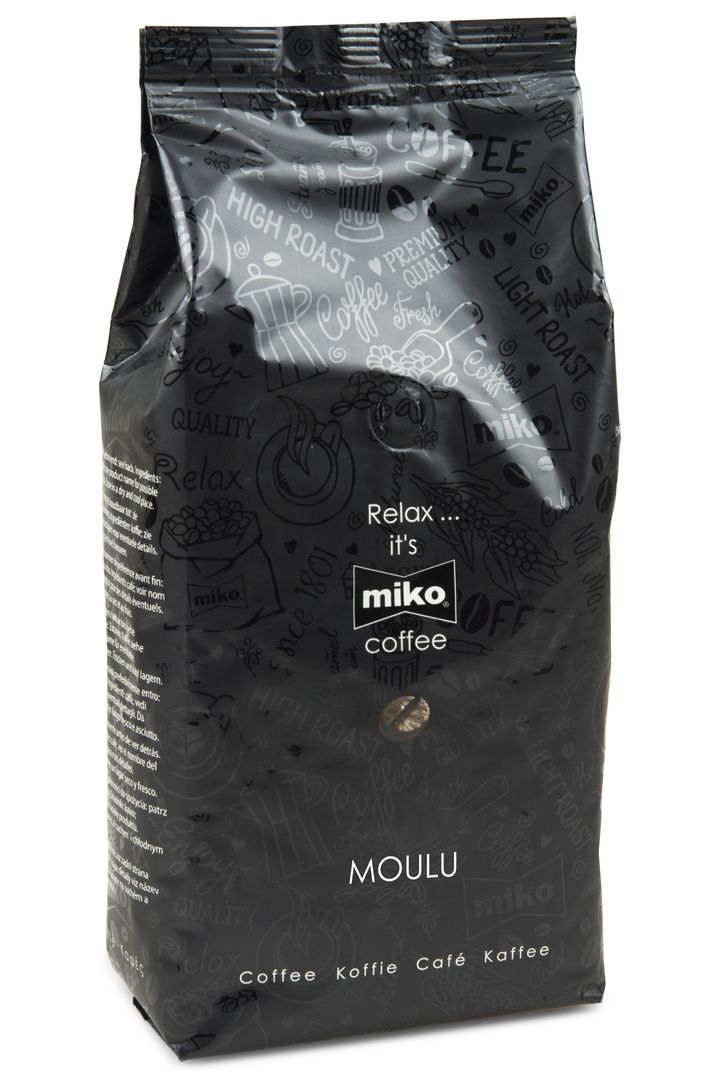 Café moulu 100% arabica Diamant noir - MIKO - Paquet de 1 kg