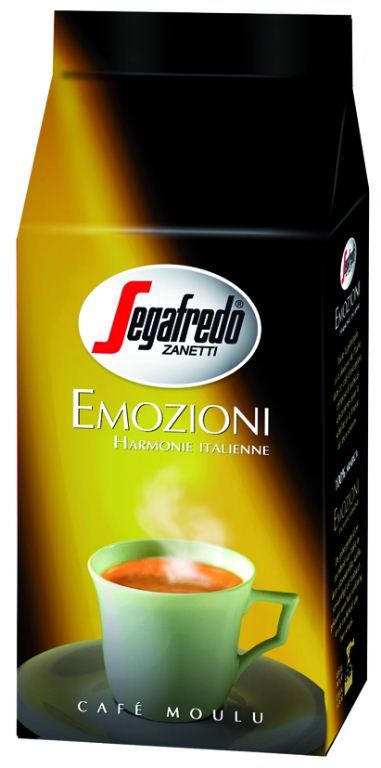 Café moulu 100% arabica Emozioni - SEGAFREDO - Paquet de 1 kg