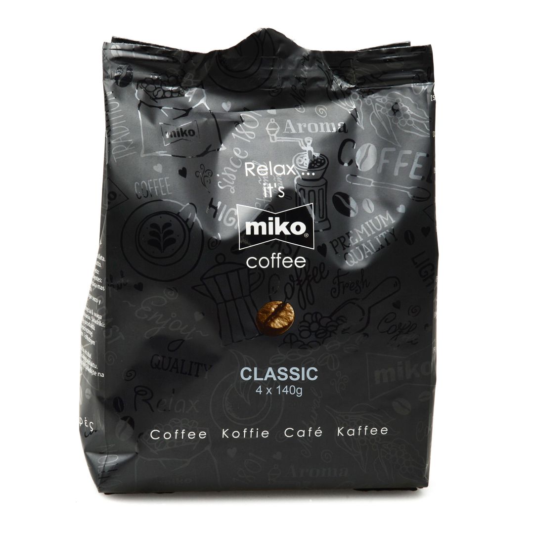 Café filtre 70% arabica 30% robusta - MIKO - Carton de 48 doses