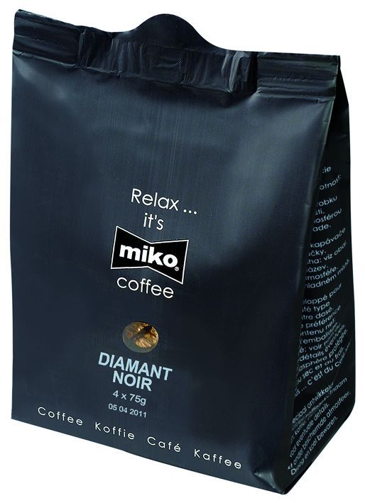 Café 100 % arabica Diamant noir - MIKO - Carton de 36 doses