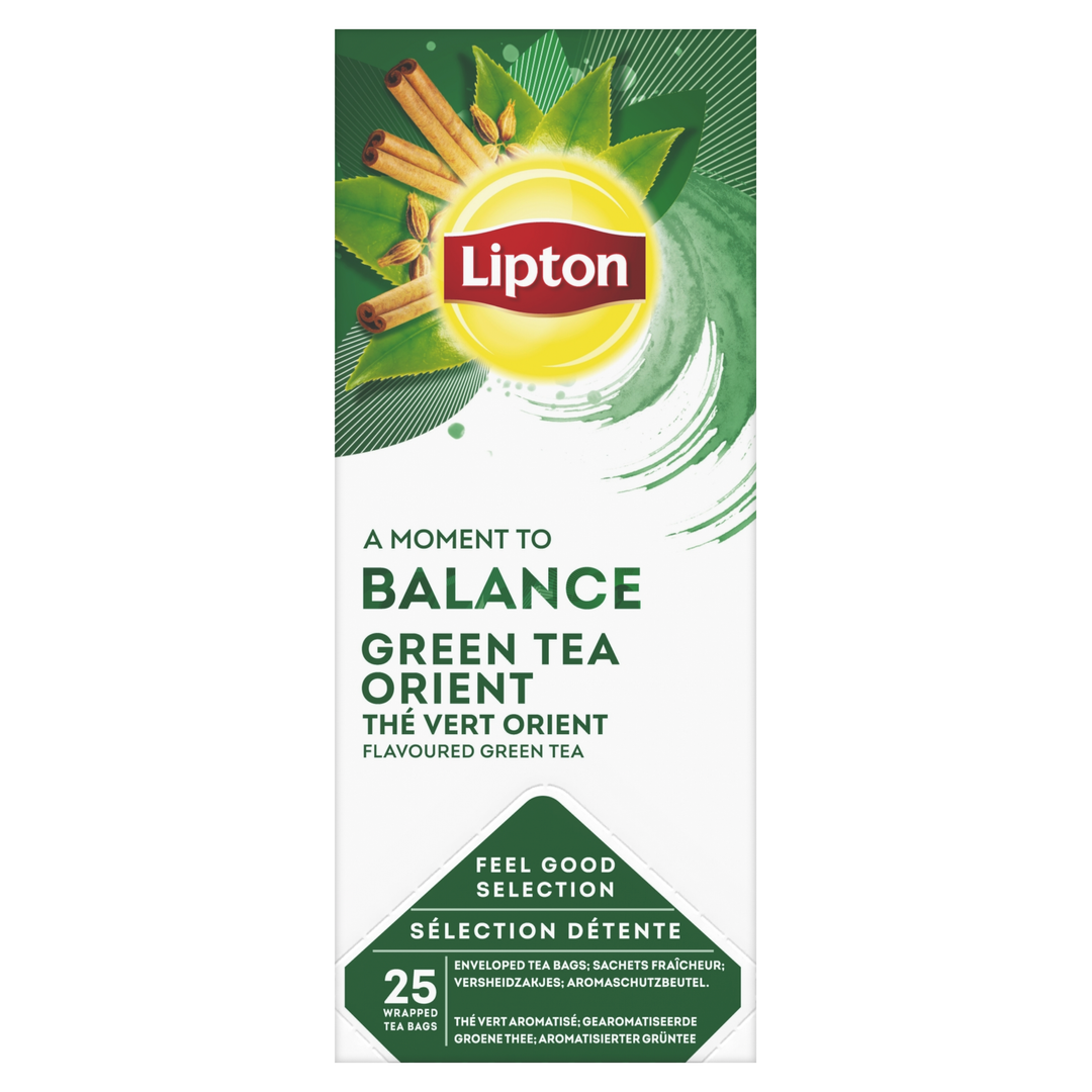 Thé vert Orient - LIPTON - Boite de 25 sachets