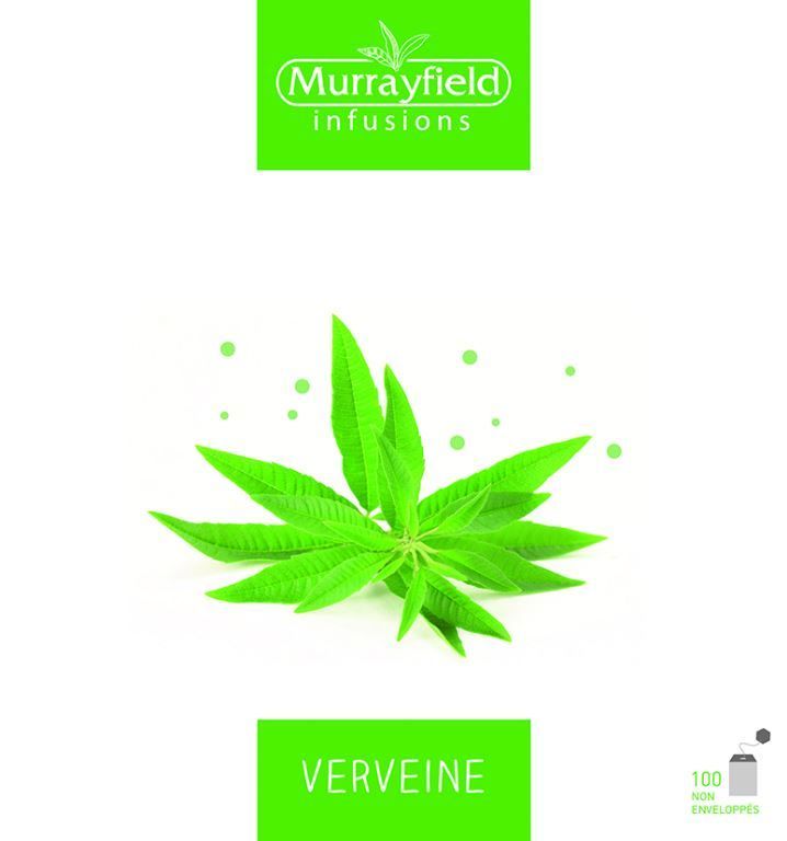 Infusion verveine - MURRAYFIELD - Boite de 100 sachets