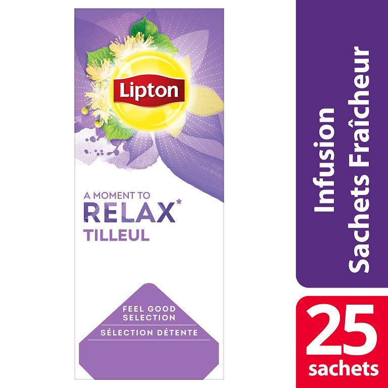 Infusion tilleul - LIPTON - Boite de 25 sachets