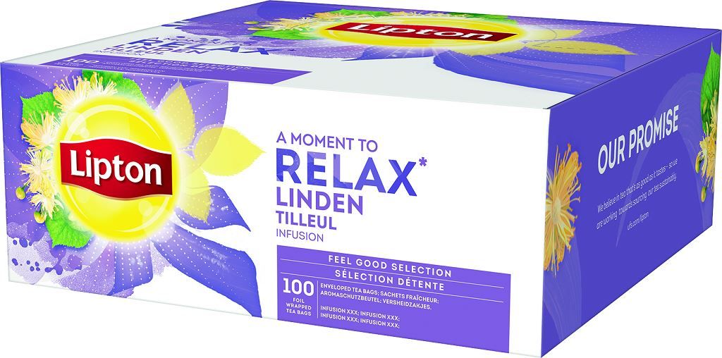 Infusion tilleul - LIPTON - Boite de 100 sachets