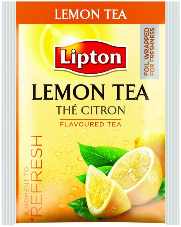 Thé noir citron - LIPTON - Boite de 25 sachets