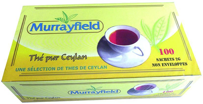 Thé noir Ceylan - MURRAYFIELD - Boite de 100 sachets