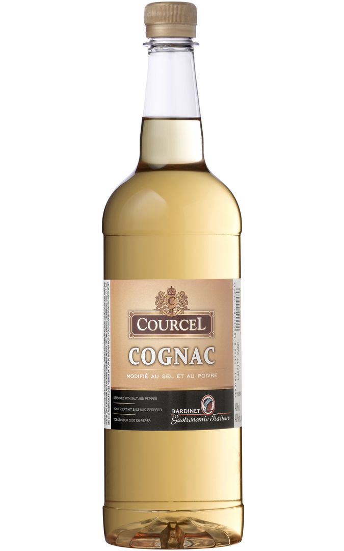 Cognac modifié 40 % - COURCEL - Bouteille de 1 L