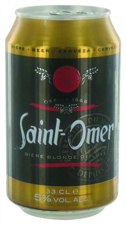 Bière blonde Saint-Omer - SAINT-OMER - Pack de 24 boites