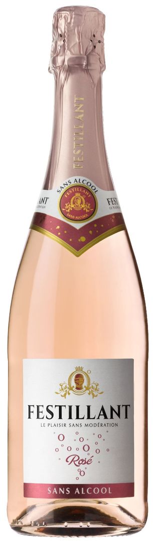 Festillant rosé à base de vin désalcoolisé - GRATIEN MEYER - Carton de 6  bouteilles