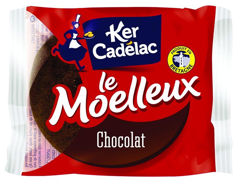 Le Moelleux au chocolat - KER CADELAC - Carton de 100 sachets