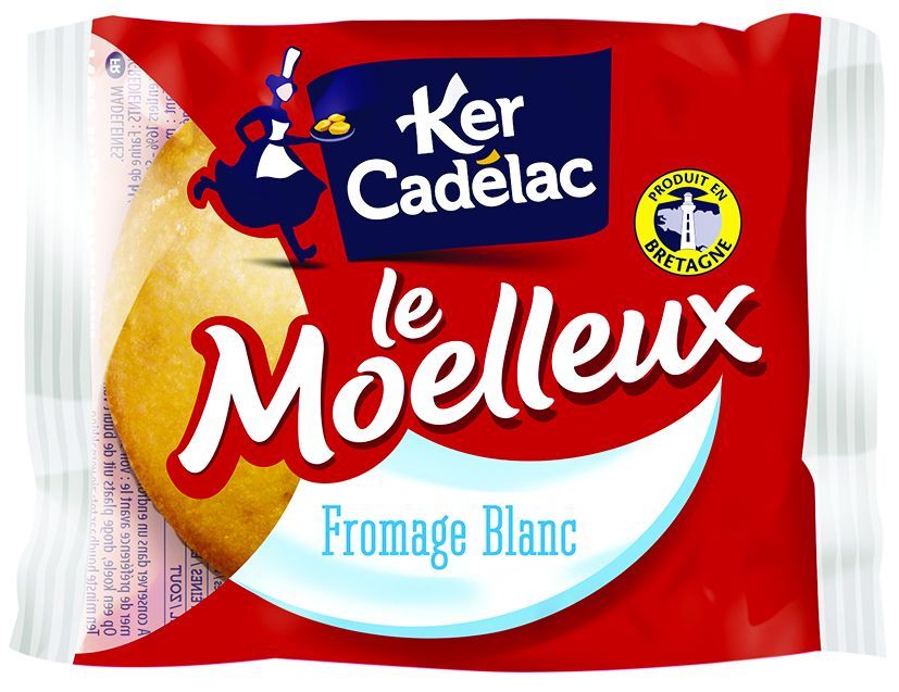 Le Moelleux au fromage blanc - KER CADELAC - Carton de 100 sachets