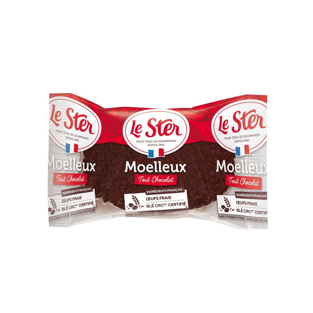 Moelleux tout chocolat - LE STER - Carton de 120 sachets