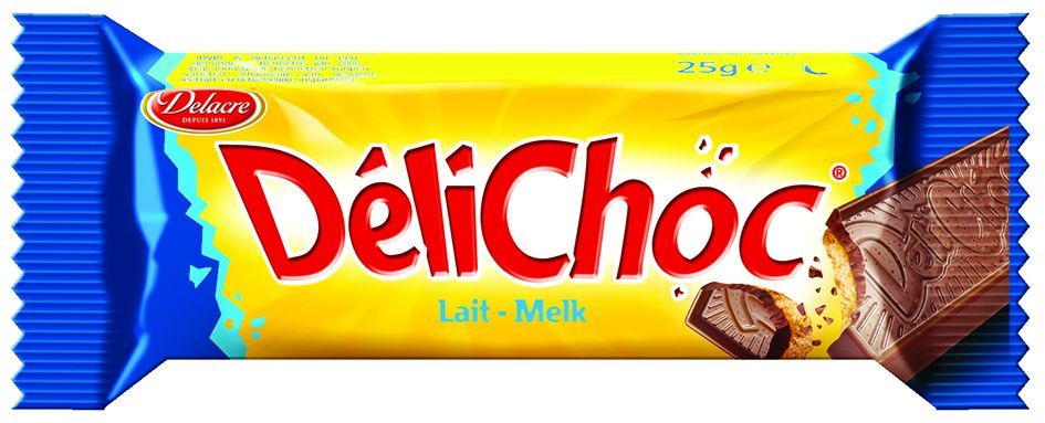 Délichoc pocket au lait - DELACRE - Carton de 110 sachets