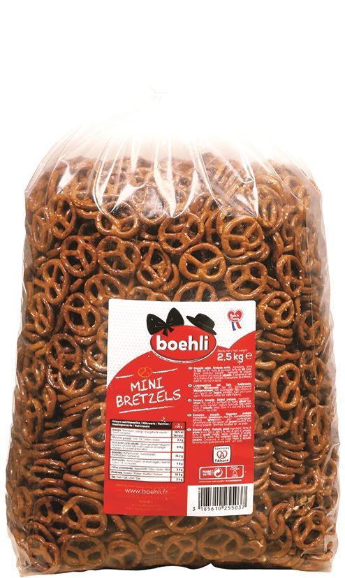 Mini bretzels - BOEHLI - Sacde 2,5 kg