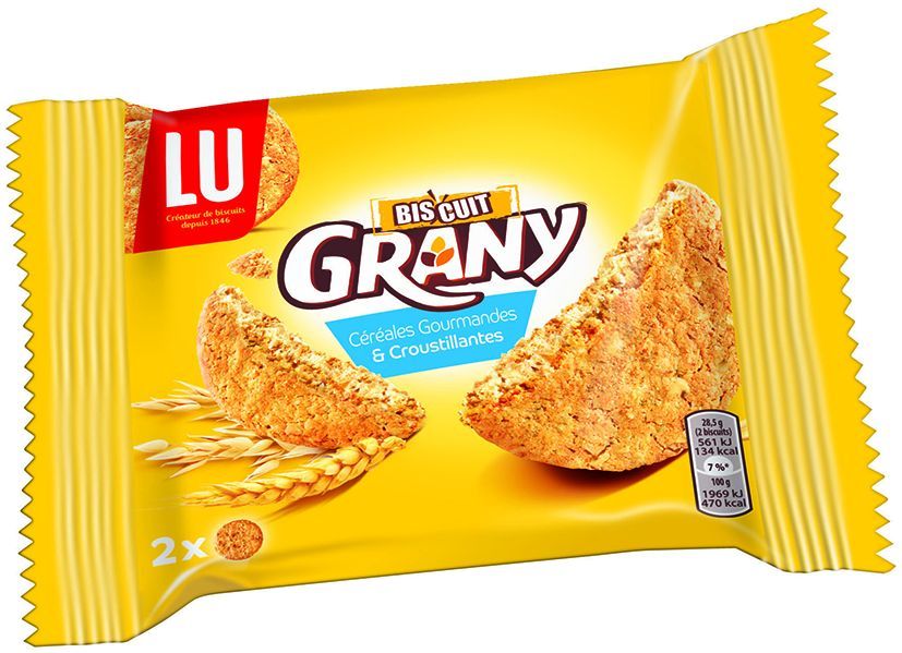 Grany nature - GRANY - Carton de 144 sachets