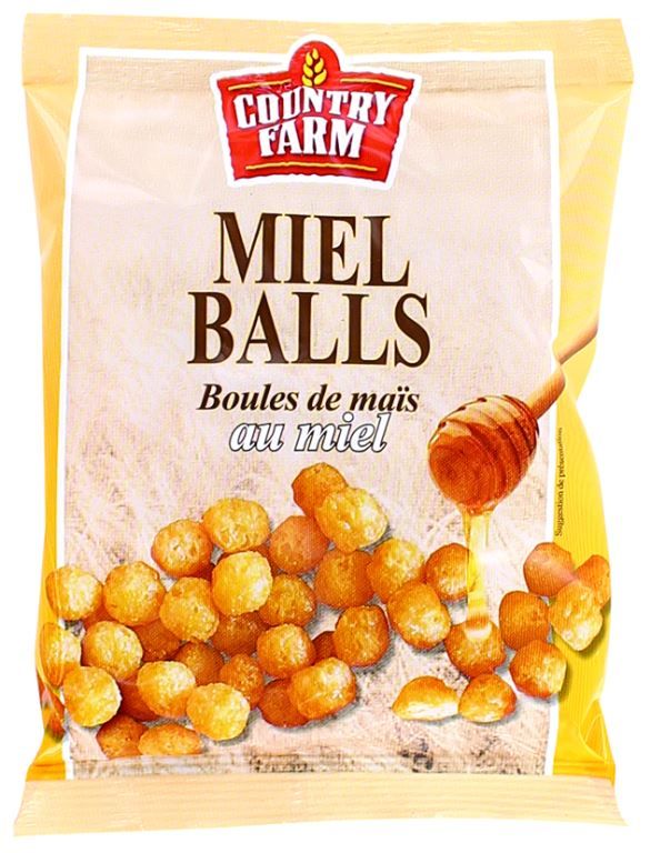 Miel Balls - COUNTRY FARM - Carton de 100 sachets