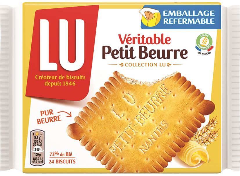 Le véritable petit beurre - LU - Paquet de 200 g