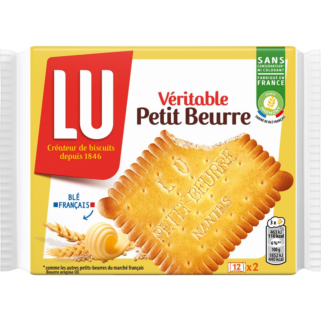 Le véritable petit beurre - LU - Paquet de 200 g