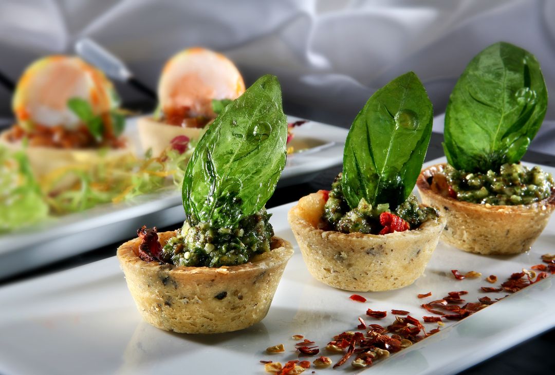 Mini tartelettes salées olives romarin - J DUCOURTIEUX - Carton de 160 unités