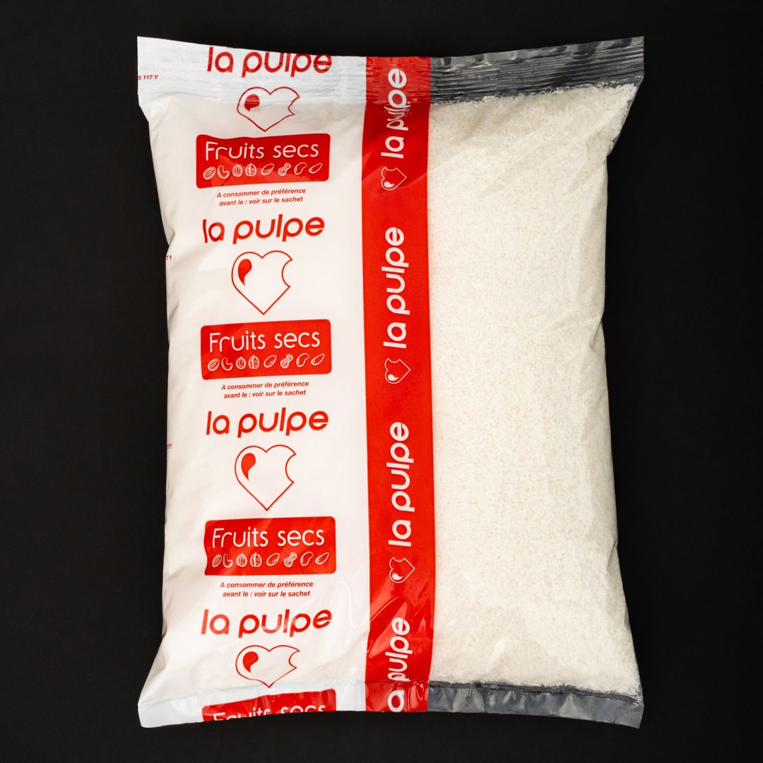 Noix de coco râpée - LA PULPE - Sachet de 1 kg