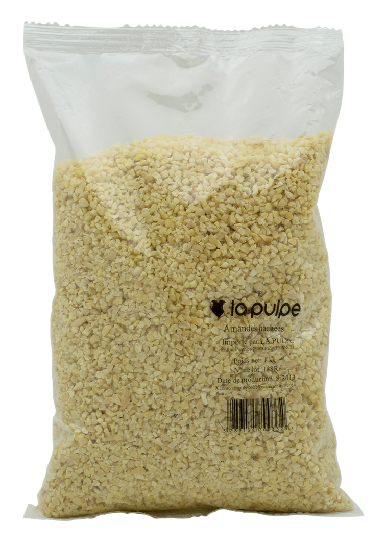 Amandes hachées - LA PULPE - Sachet de 1 kg