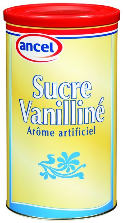 Sucre vanillé - ANCEL - Boite de 1 kg