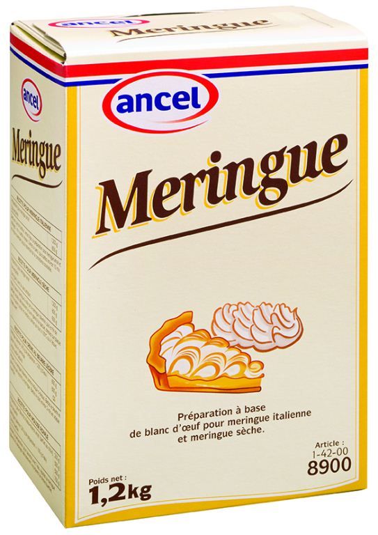 Préparation pour meringue - ANCEL - Boite de 1,2 kg