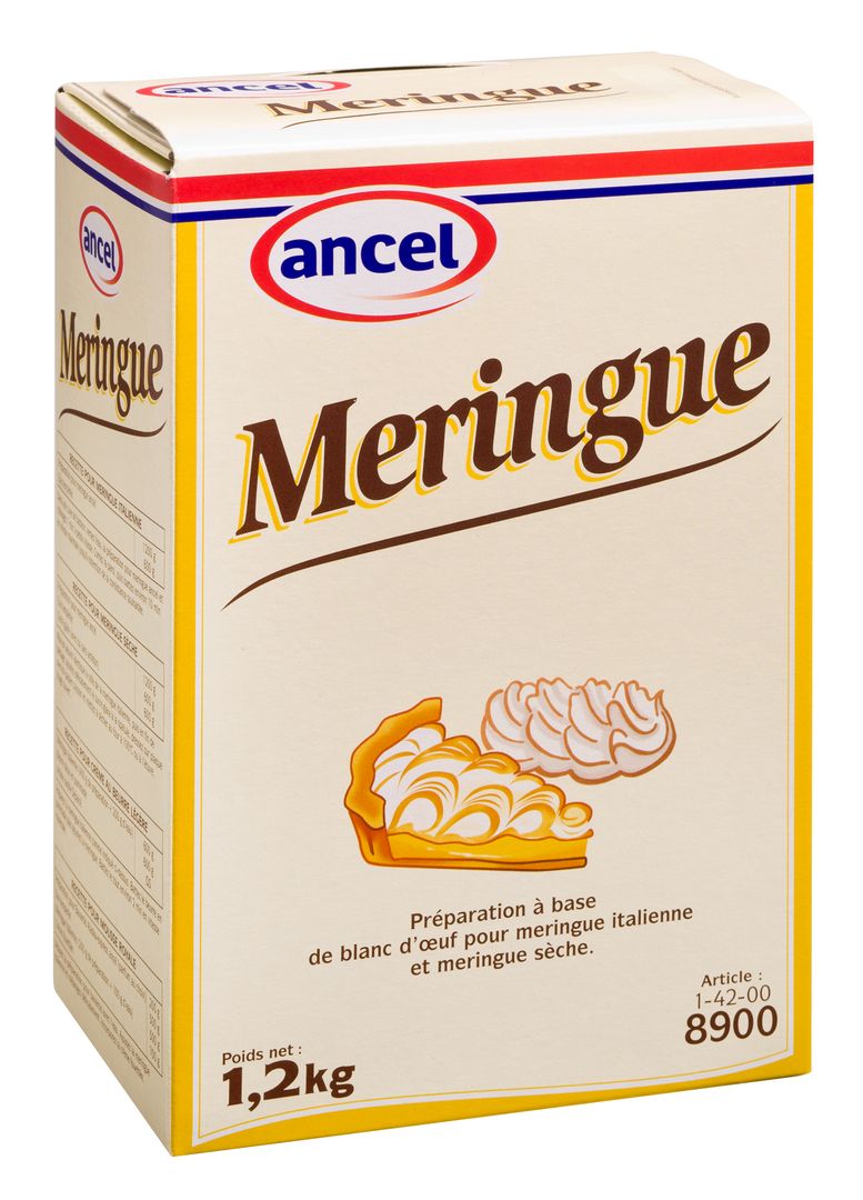 Préparation pour meringue - ANCEL - Boite de 1,2 kg