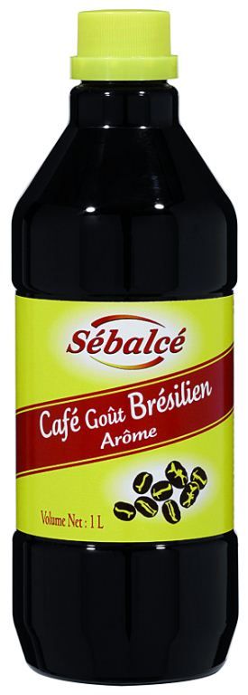 Arôme café goût Brésilien - SEBALCE - Bouteille de 1 L