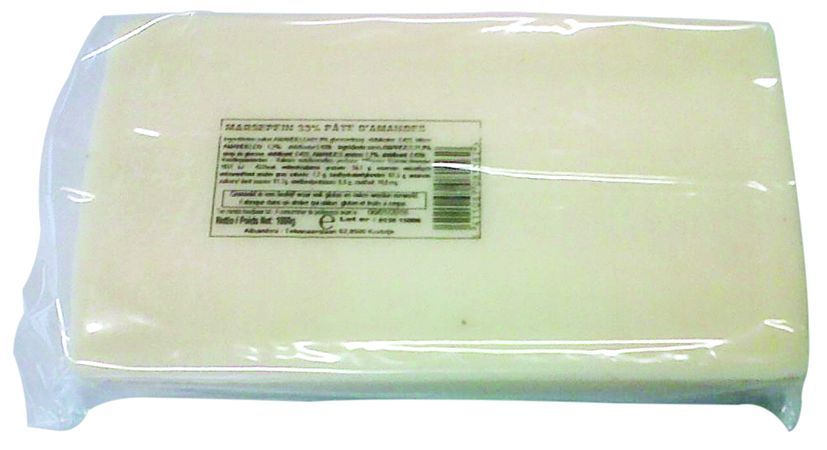 Pâte d'amande blanche nature - DELICES DU PALAIS - Sachet de 1 kg