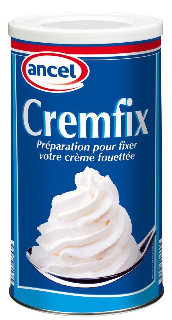 Kremfix stabilisant pour crème fouettée - ANCEL - Boite de 750 g