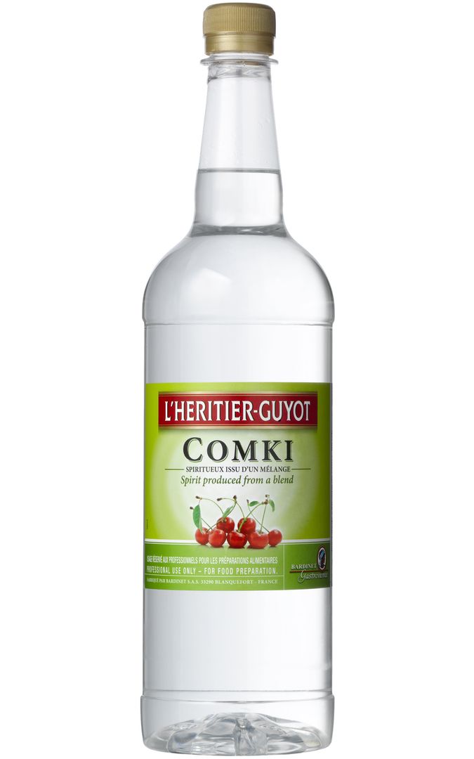 Comki pâtissier 45% - L'HERITIER GUYOT KIRSCH PATISS - Bouteille de 1 L