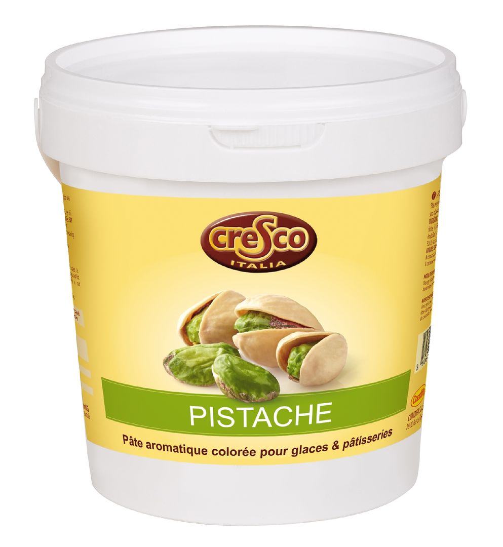 Pâte arômatique à la pistache - CRESCO - Pot de 1 kg