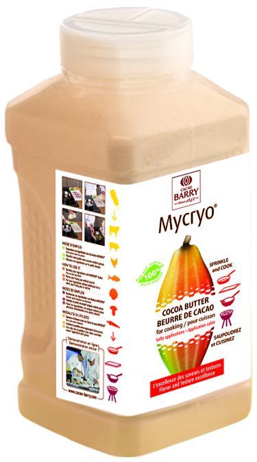 Beurre végétal en poudre Mycryo 100% - BARRY - Boite de 550 g