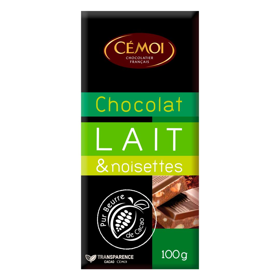 Chocolat lait et noisettes - BOUQUET D'OR - Carton de 2,8 kg