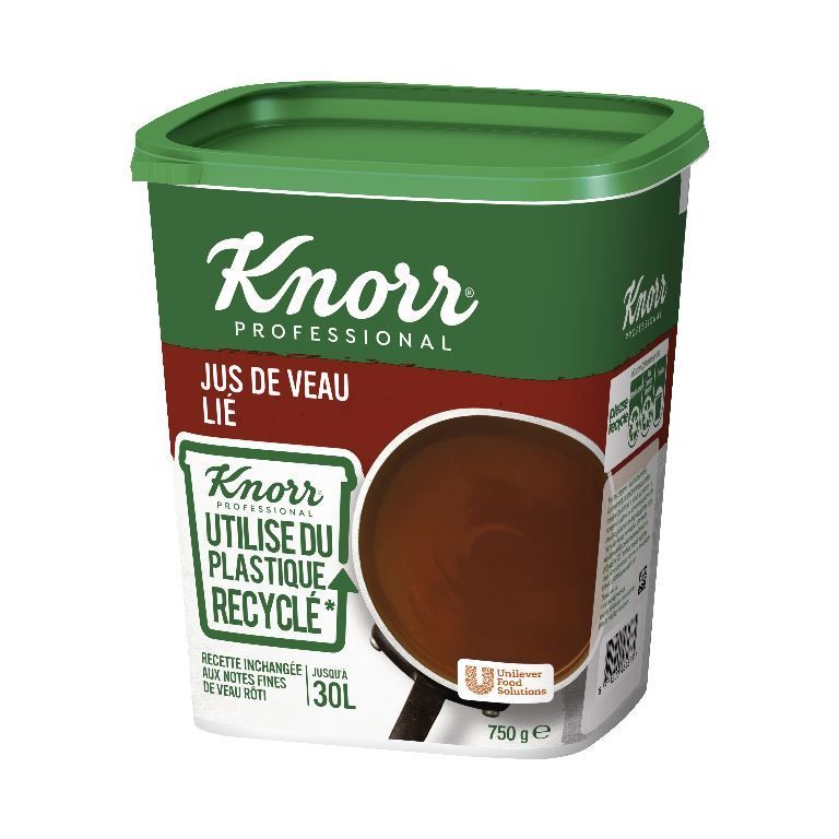 Jus de veau lié déshydraté - KNORR - Boite de 750 g