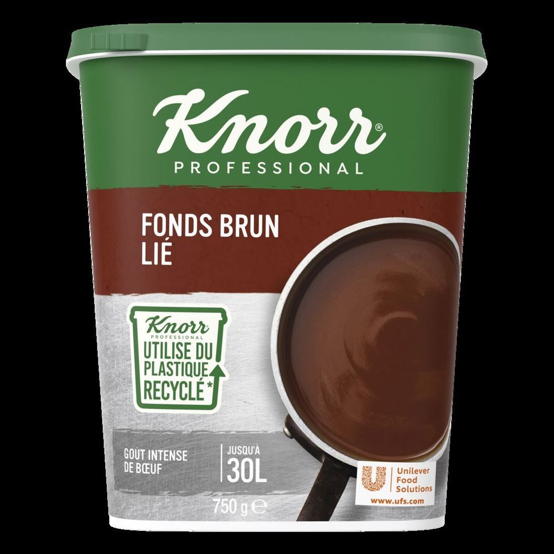 Fonds brun lié déshydraté - KNORR - Boite de 750 g