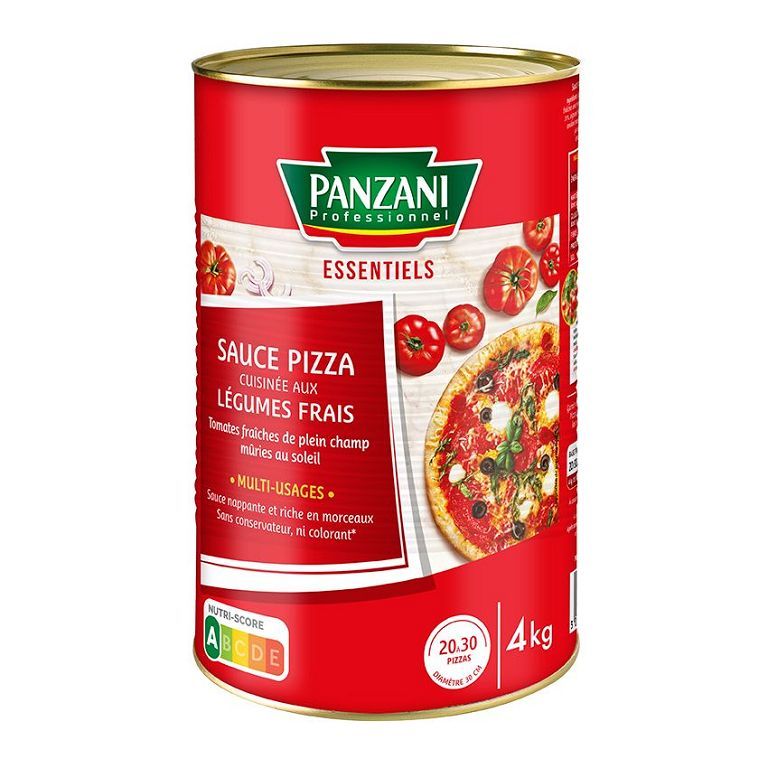 Sauce pizza aux légumes frais - PANZANI SOLUTIONS - Boite 5/1