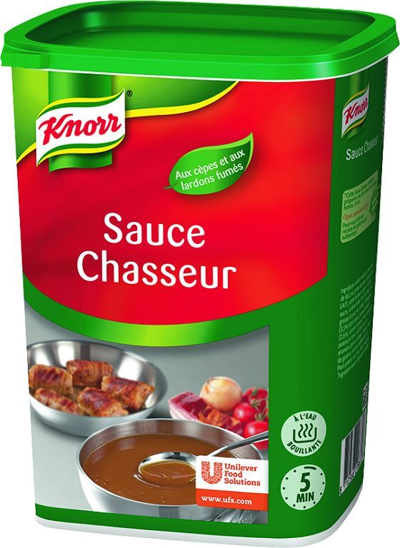 Sauce chasseur déshydratée - KNORR - Boite de 920 g