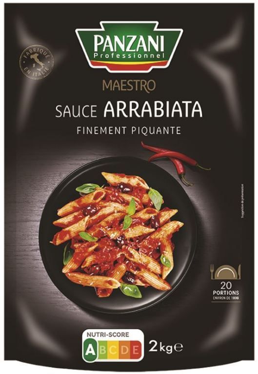 Sauce arrabiata - PANZANI SOLUTIONS - Poche de 2 kg