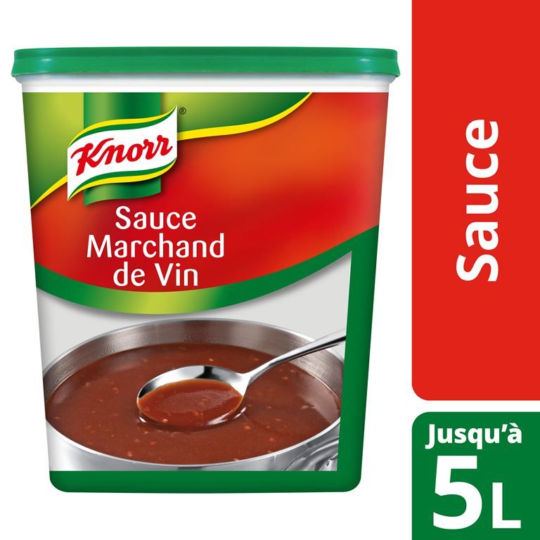 Sauce marchand de vin déshydratée - KNORR - Boite de 850 g