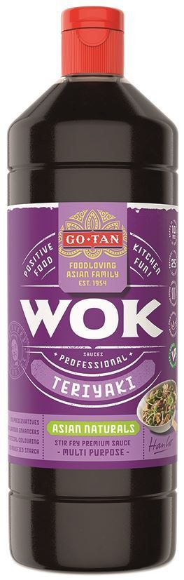 Sauce wok teriyaki - GO TAN - Bouteille de 1 L