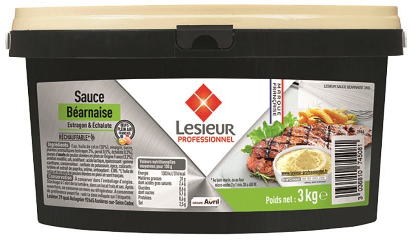 Sauce béarnaise - LESIEUR - Seau de 3 kg