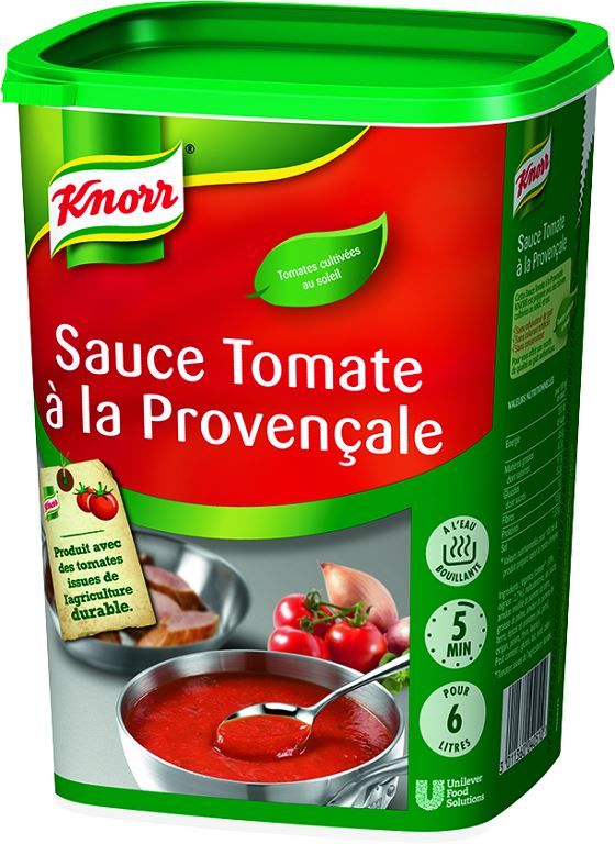 Sauce tomate provençale déshydratée - KNORR - Boite de 900 g