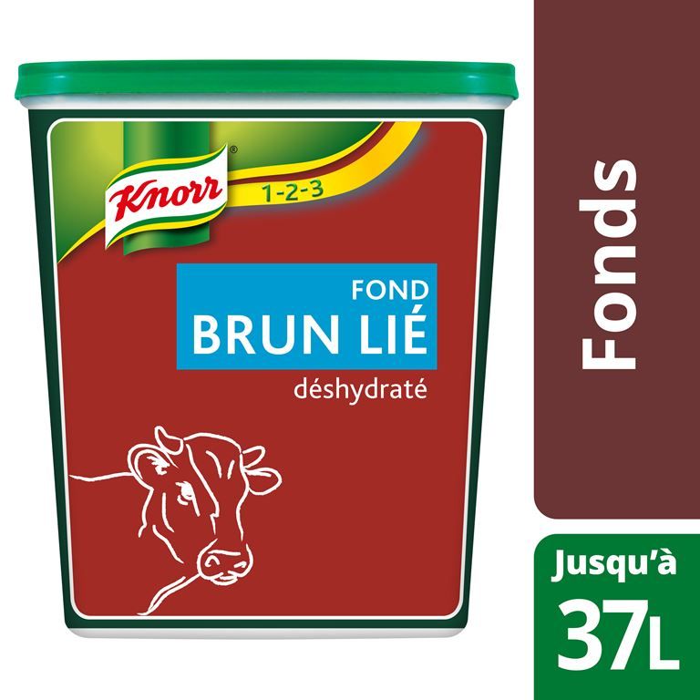 Fonds brun lié déshydraté - KNORR ESSENTIEL - Boite de 750 g