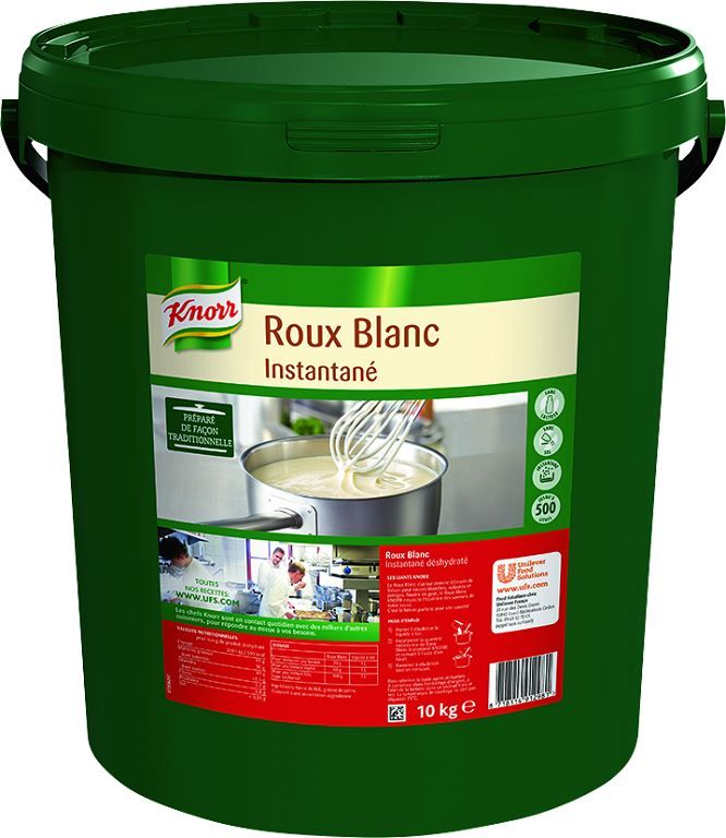 Roux blanc instantané déshydraté - KNORR - Seau de 10 kg