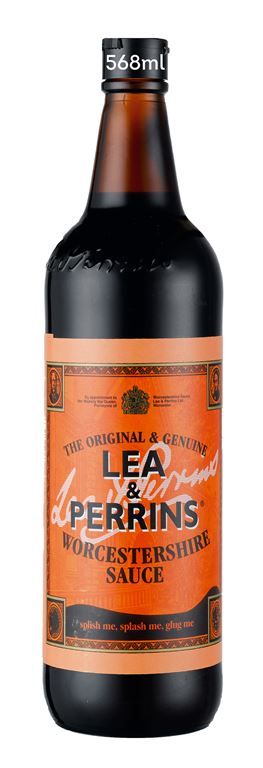 Sauce Worcestershire - LEA & PERRINS - Bouteille verre de 568 ml