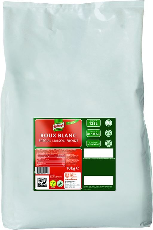 Roux blanc à froid déshydraté - KNORR - Sac de 10 kg