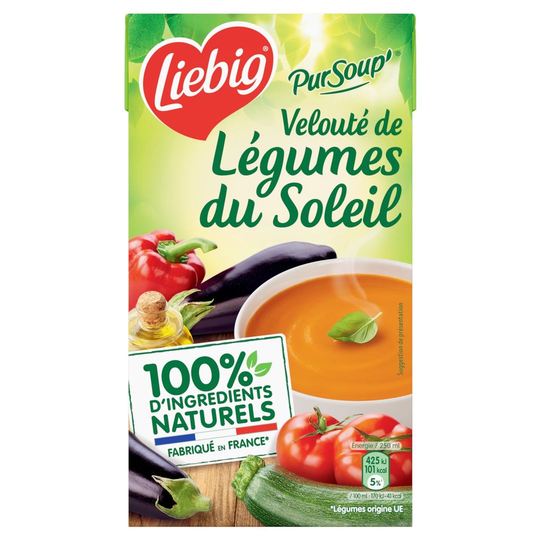 Velouté de légumes du soleil - LIEBIG - Carton de 8 briques